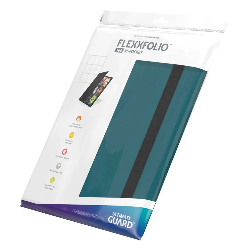 Ultimate Guard Flexxfolio (360 double-sleeved cards) 18-Pocket 70 x 94 mm - Petrol